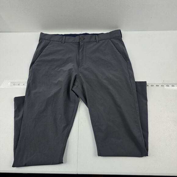 Mizzen + Main pants mens gray 36x30 performance 5516